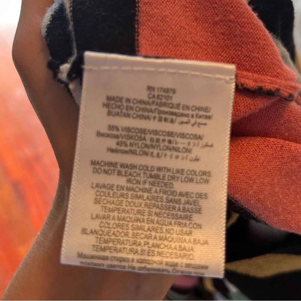 Bcbgeneration Striped Multicolor Bodycon Maxi Dre… - image 3